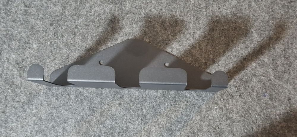 Suporte de parede para barra musculação Novo