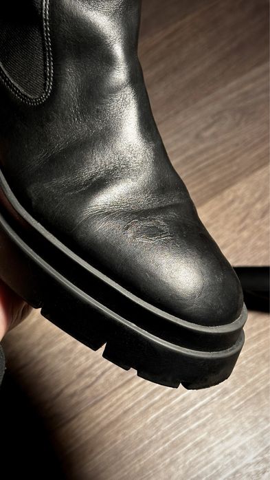 Челсі Zara шкіряні, 39 р