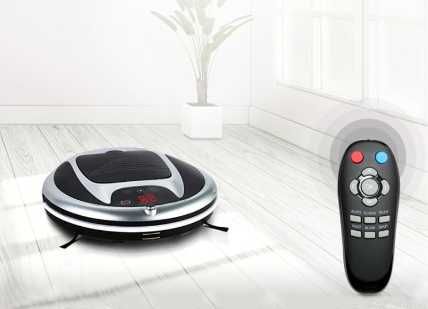 Aspirador de Pó Doméstico Robô com Controle Remoto