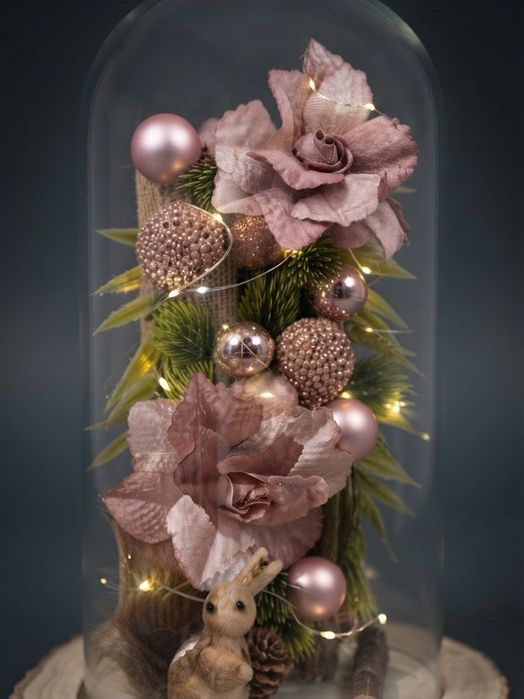Decoração Natalicía com luzes, 60cm