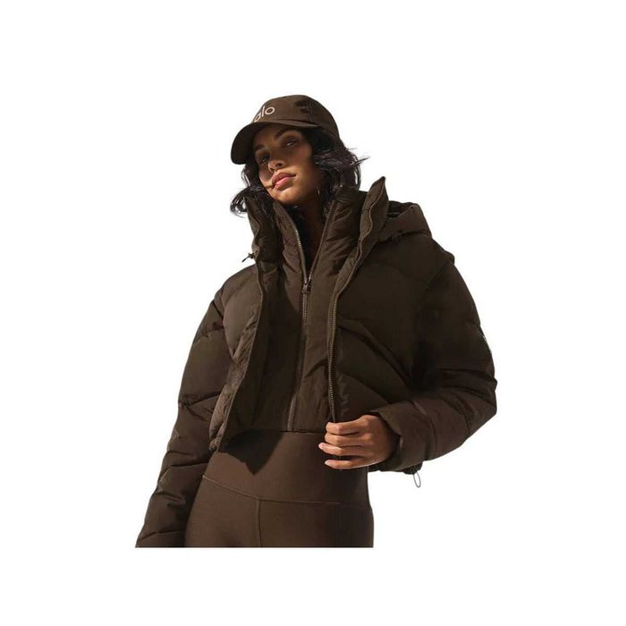 Куртка Alo Yoga Glacier Puffer Jacket Espresso