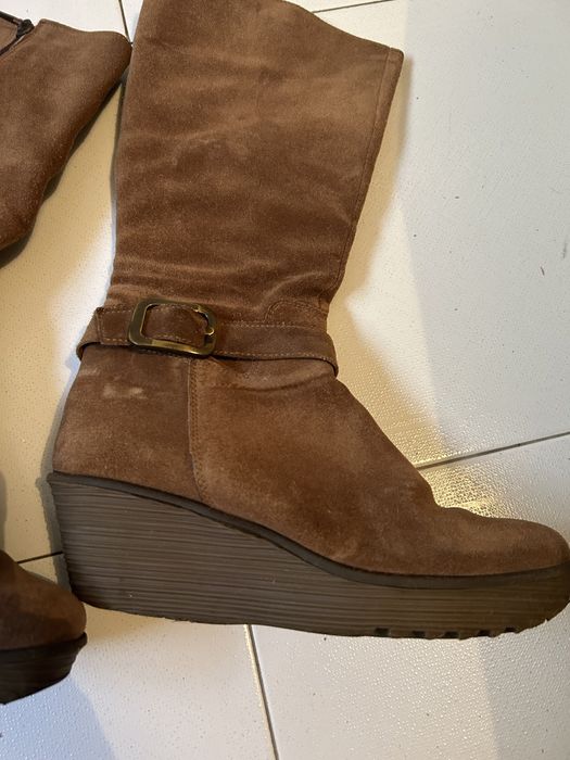 Botas em pele senhora