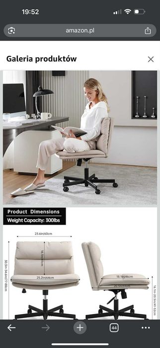 Fotel ergonomiczny Emiah