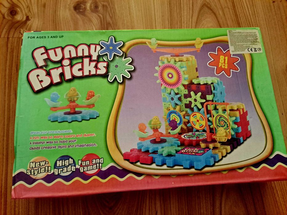 Fun Bricks - klocki z kołami zębatymi