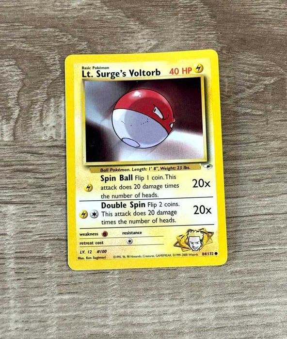 Gym Heroes Cartas Originais Pokémon TCG WOTC - ING