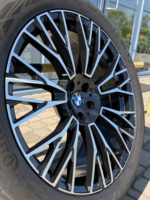 Nowe koła 21 cali BMW X3 G45 czarno srebrne