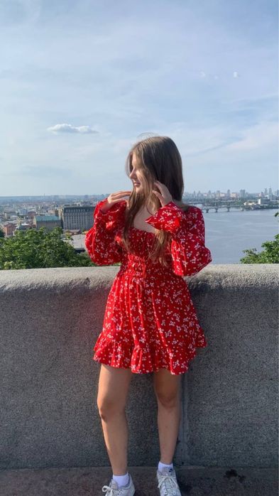 Сукня Cher17 червона