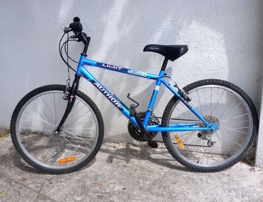 Rower górski AUTHOR 24 cali Osprzęt Shimano 18 biegów Rama stal 15” po przeglądzie