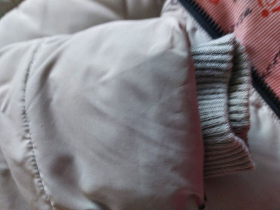 Зимняя теплая куртка светло салатного цвета