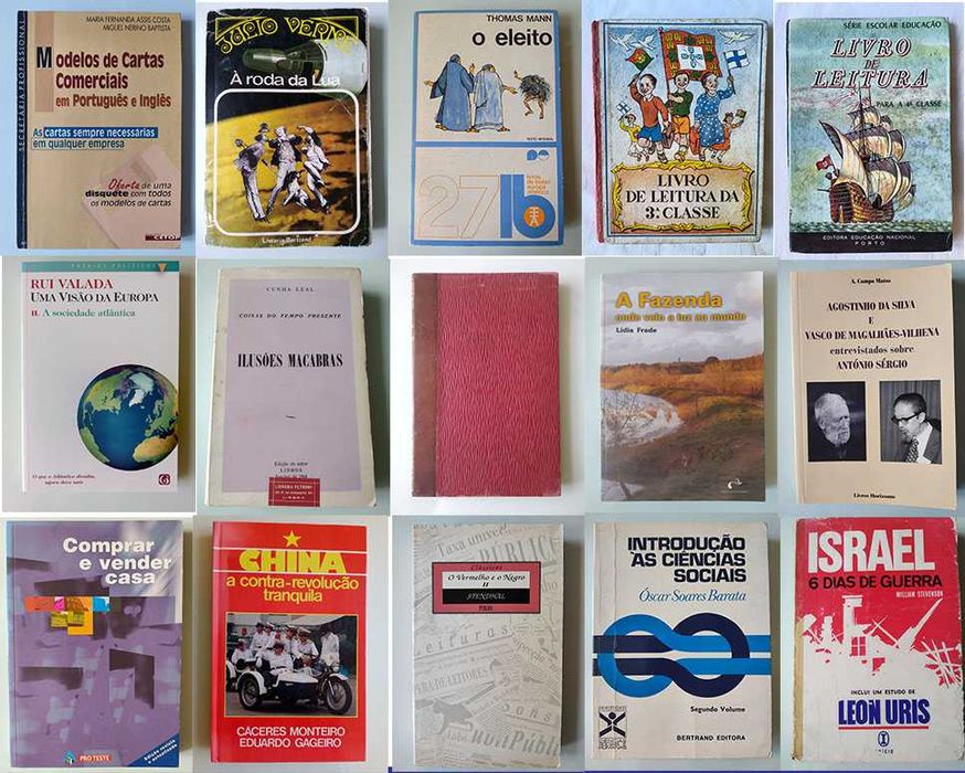 Vários Livros entre 1,00€ e 5,00€ cada