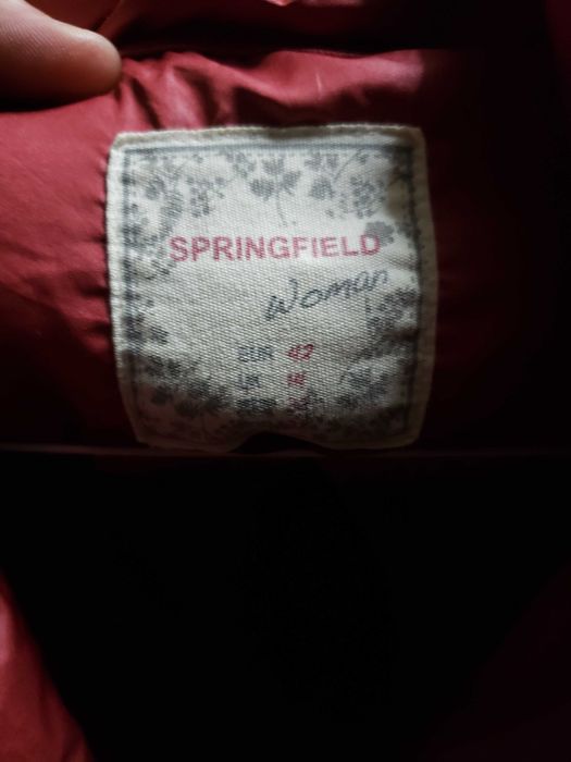 casaco de penas Springfield