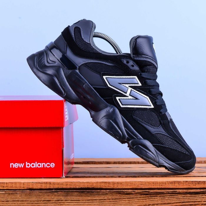 (2254) Кросівки у стилі New Balance 9060 чорні (40-45) nb нб