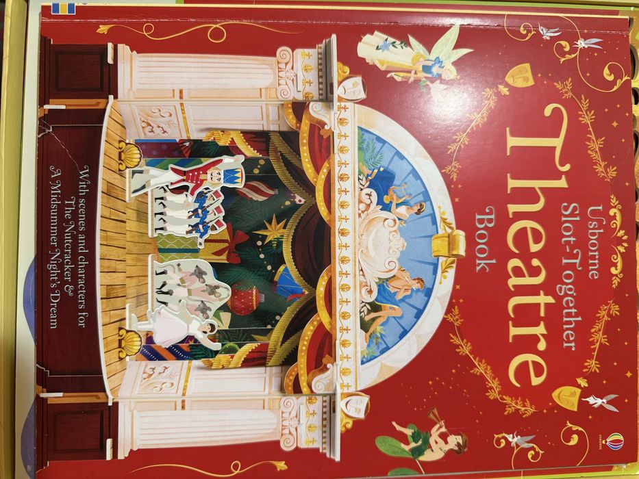 Книга театр Usborn . Три пьеси.