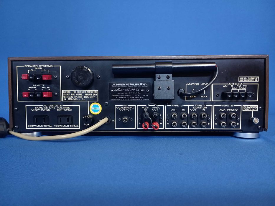 receiver MARANTZ 2235B63825534537859124