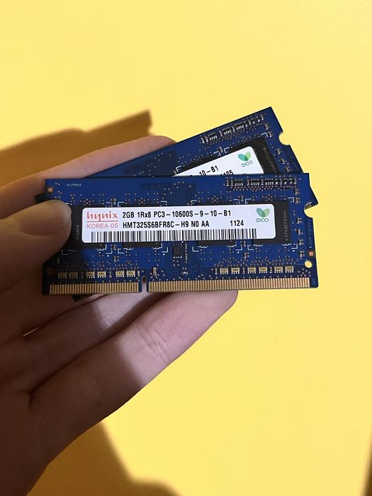 RAM SK Hynix DDR3 SODIMM 2x2GB 1333MHz