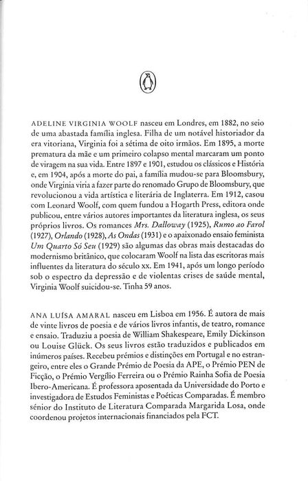 "Um Quarto Só Seu" de Virginia Woolf [Novo]