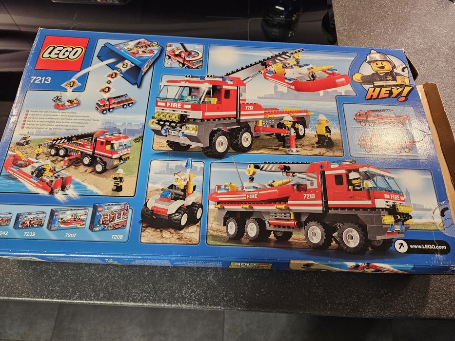 Lego 7213 terenowy wóz strażacki