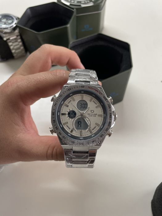 Relógio Skyline USA Dual-Time 30M