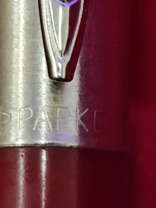 Vintage PARKER JOTTER Ballpoint Pen Burgundy/Chrom made in USA