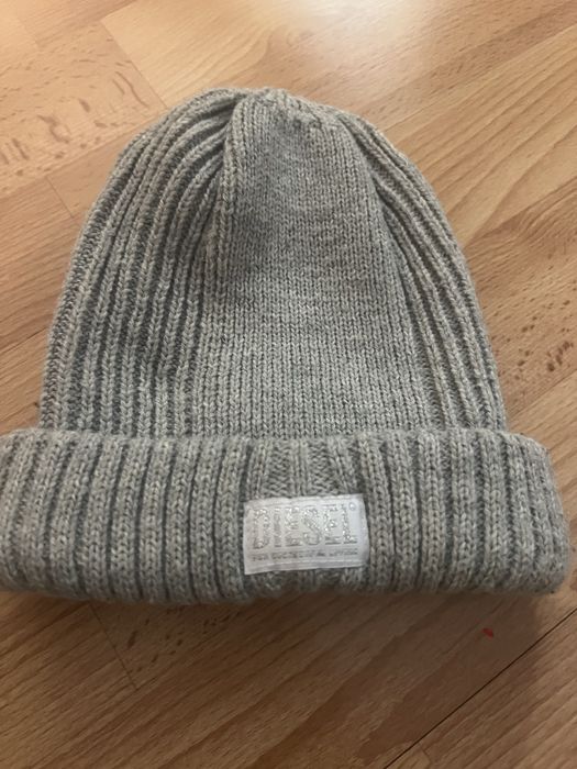 Czapka Diesel  kolor szary