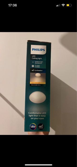 Philips lampa led sufitowa plafon