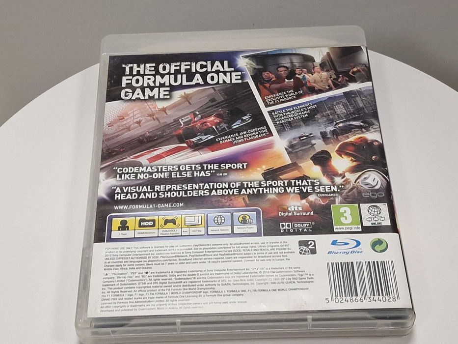 GRA PS3 F1 2010 Playstation 3  Sklep Zamiana