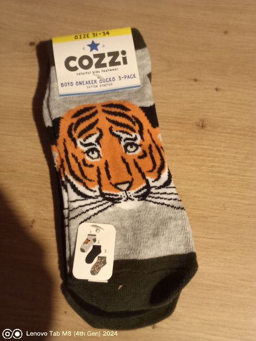 *Skarpetki chłopięce Cozzi 31-34 3pak*