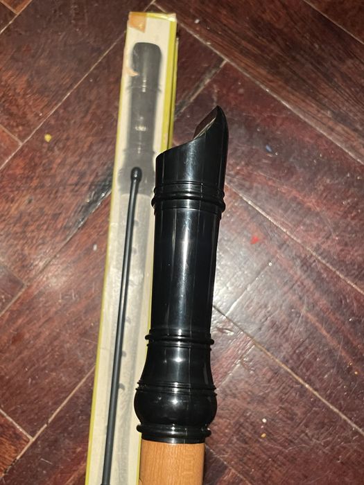 Flauta marca Zamir para iniciantes anos 70