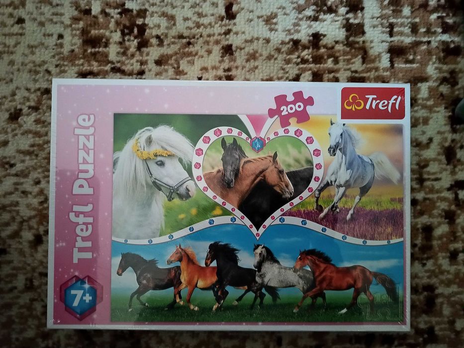 Puzzle 200 części nowe