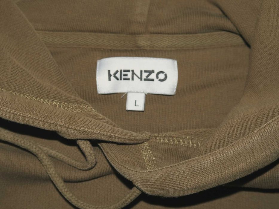 Kenzo bluza hoodie z dużym logo L