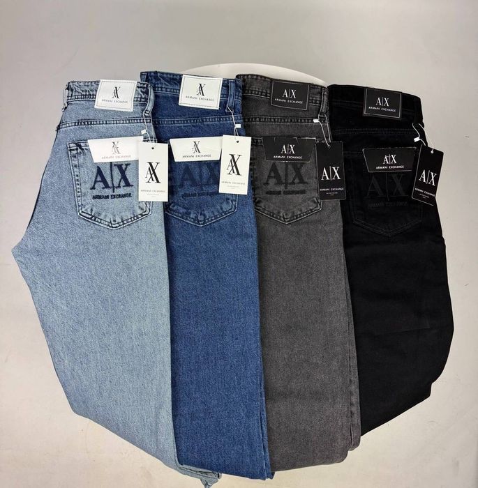 ‼️TOP‼️БЕЗ ПРЕДОПЛАТ‼️Мужские классические джинсы армани Armani AX | мужские джинсы Армани | джины | джынсы ARMANI | штаны Армани | джинсы | джинсы AX