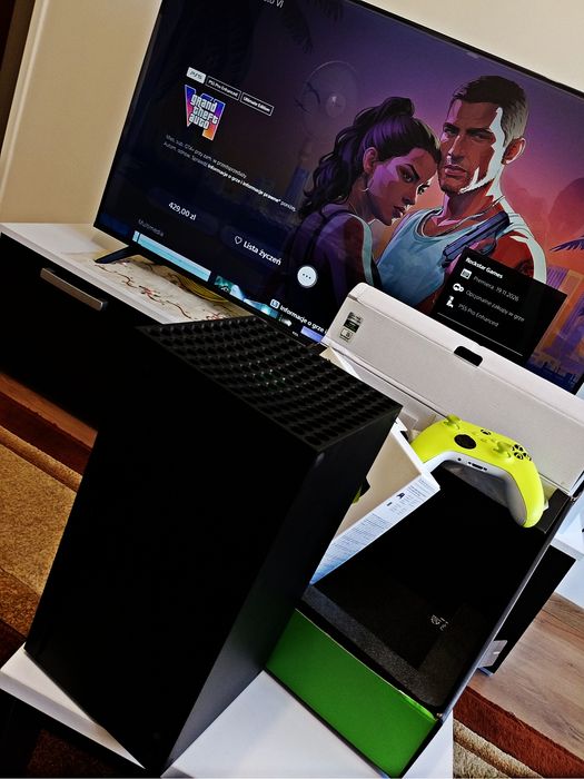 Konsola Xbox Series X 1TB | Pad | ZADBANA | Pudełko