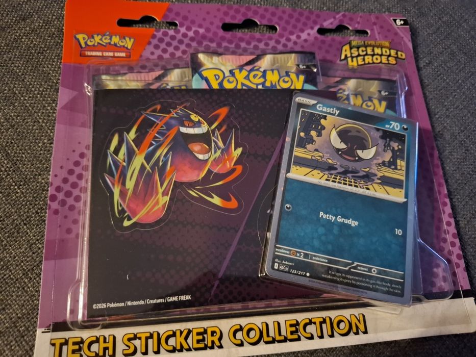 Pokémon Tech Sticker Collection Ascended Heroes Petty Grudge