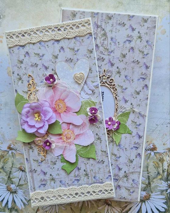 Kartka na ślub ręcznie robiona