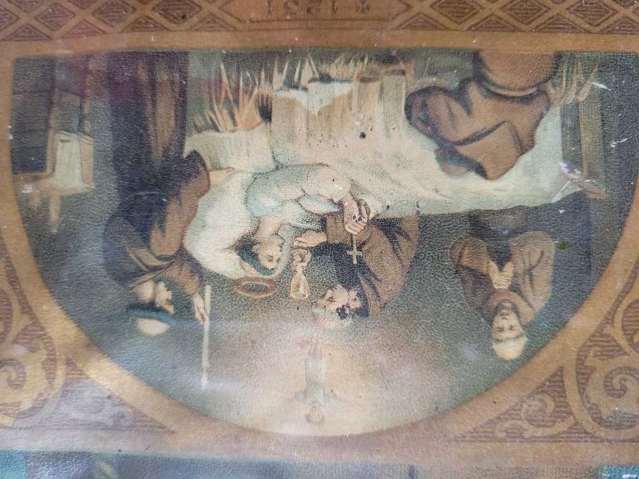 Litografia - Vida e Obra de Santo António de Pádua/Lisboa - antiga