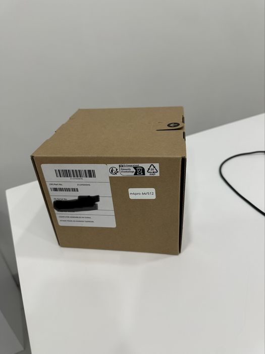 Mac mini Silver Model A3239 M4 Pro 14C CPU 20C GPU 64GB 512GB SSD