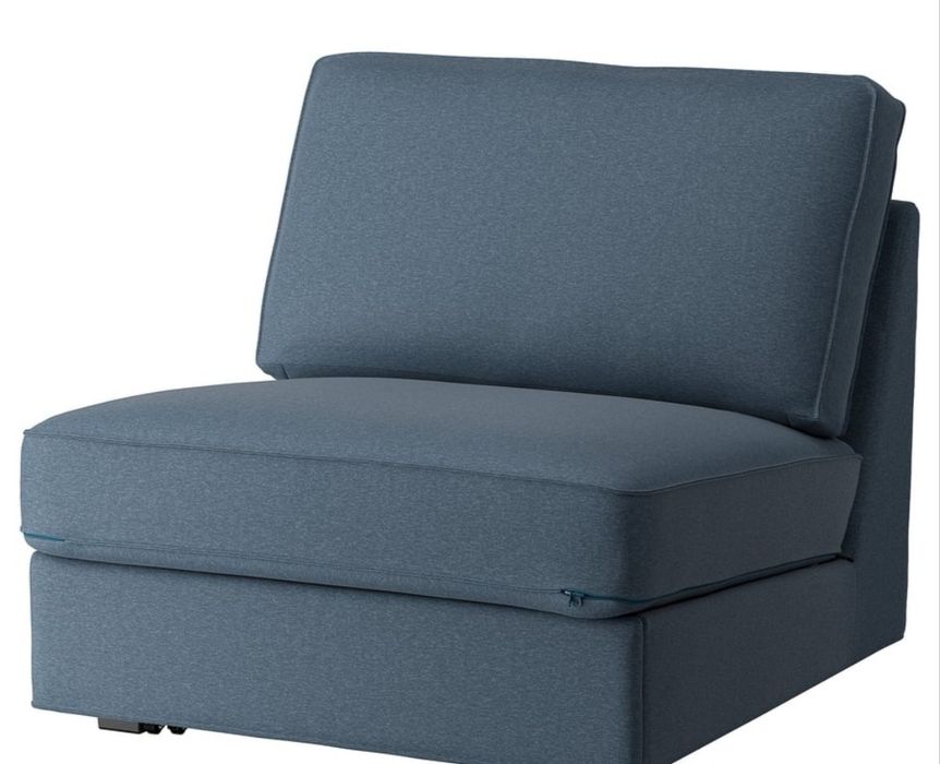 Sofá-Cama   IKEA  3  Lugares   Azul  Turquesa com Baú  - Semi novo  Impecável