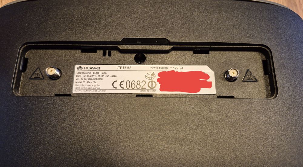 Router Modem Huawei LTE E5185 z kompletem anten