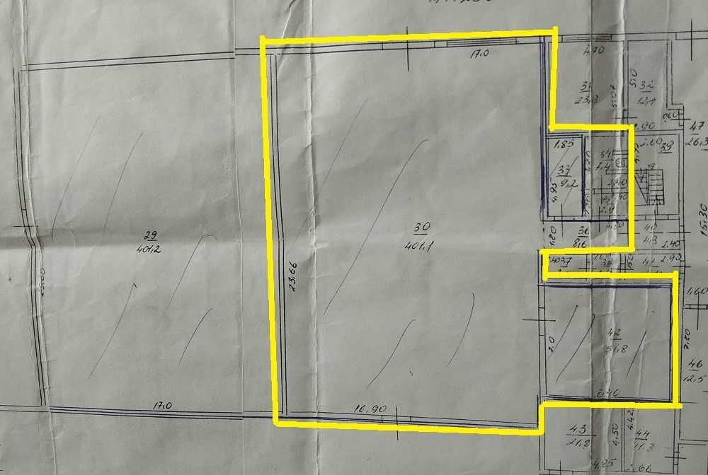 Оренда 500 кв.м. без опалення на Чигиринський 66