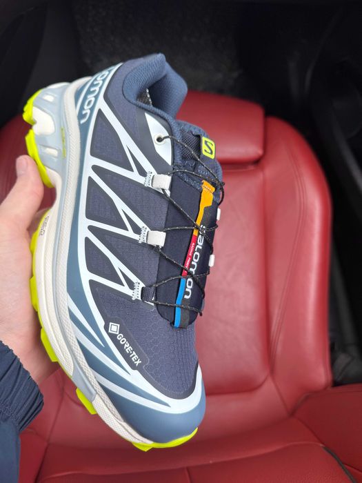 (ОПЛАТА ПІСЛЯ ОГЛЯДУ)Salomon XT-6 Adv Blue Green Gore-Tex Саломони