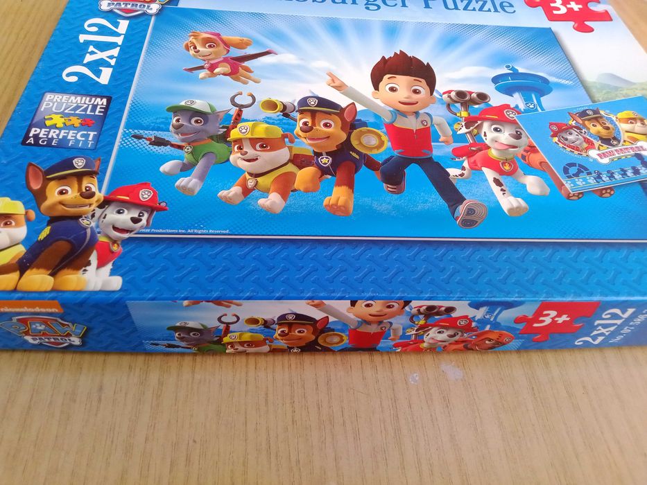 Пазли 26х18см.,рамкові 2в1 (2х12єлементів). 
Ravensburger Huzzle.