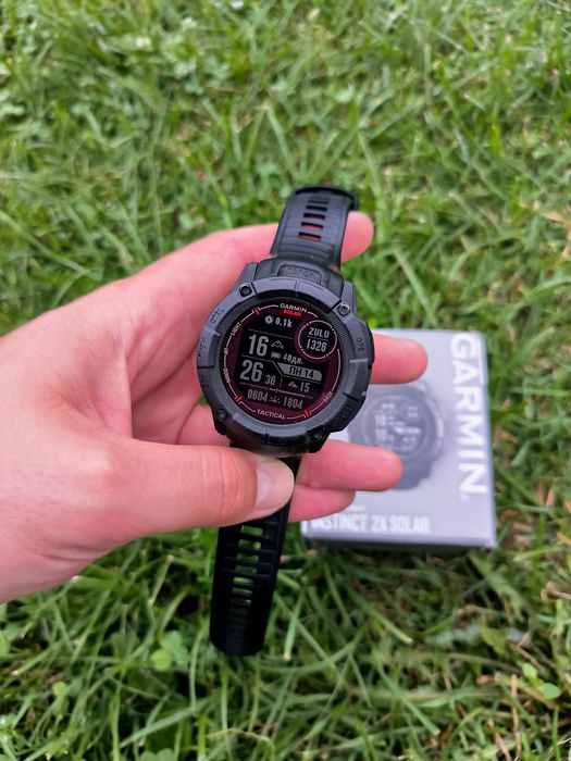 Топовий! Garmin Instinct 2X Tactical Solar 50mm