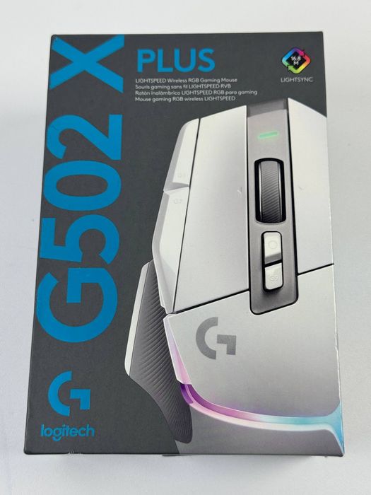Bezprzewodowa mysz gamingowa Logitech G502 X PLUS White