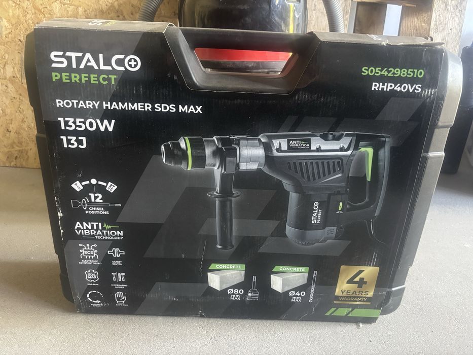 Młotowiertarka STALCO PERFECT RH40VS SDS-Max 1350W