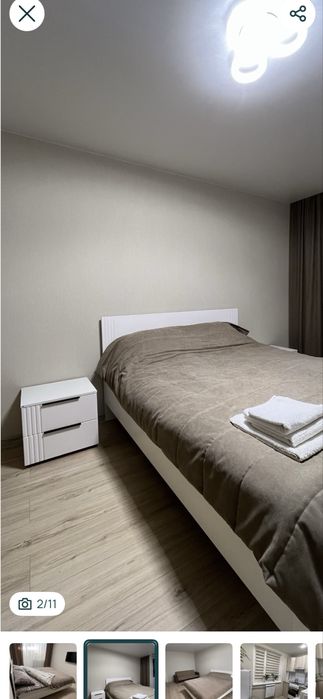 Квартира подобово, нова з кондиціонером