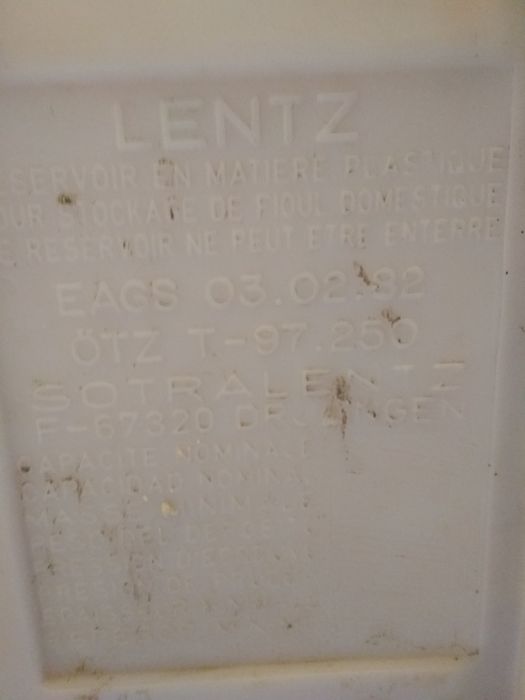 Zbiornik LENTZ 2000 litrów