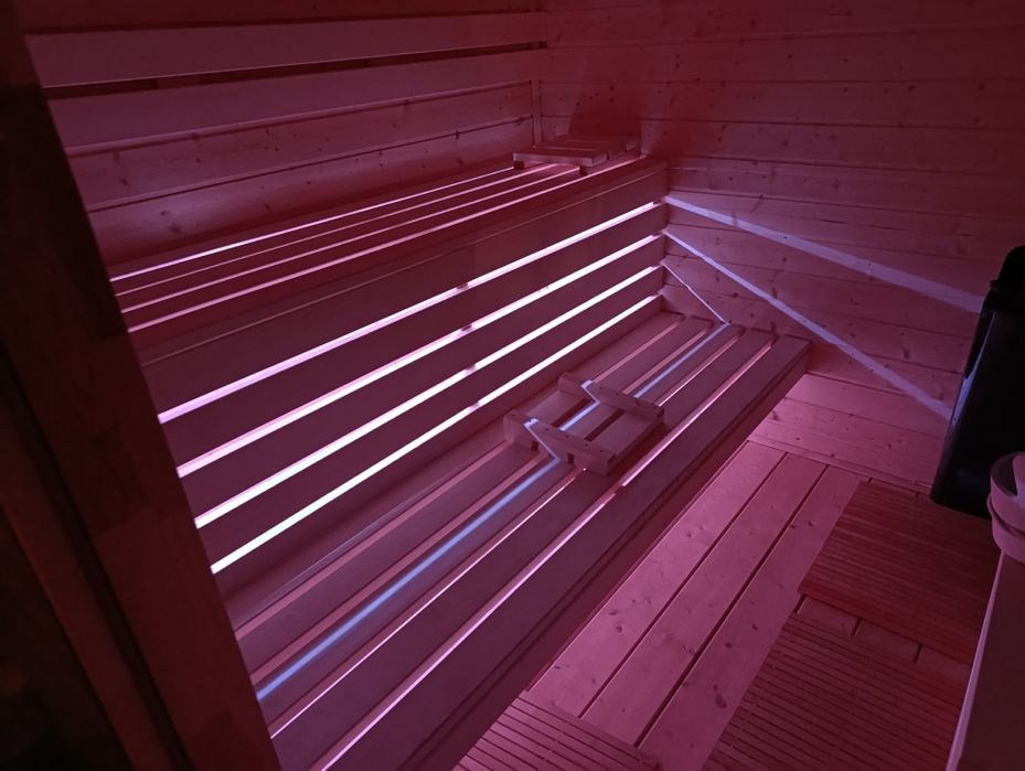Sauna ogrodowa stojąca