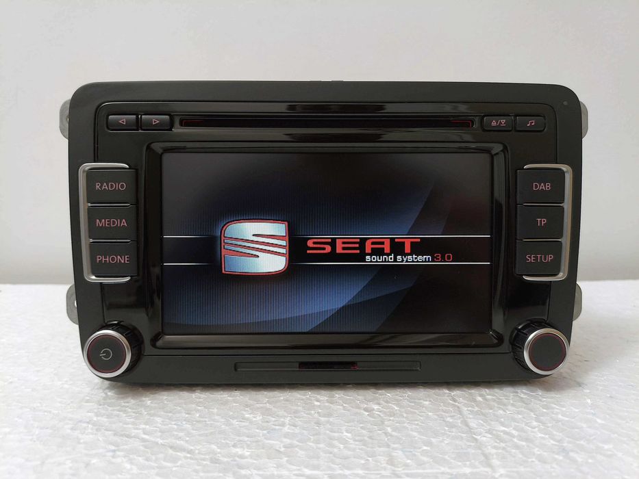 Fabryczne Radio CD Seat Sound System RCD 510 DAB Leon 2 Toledo 3 Altea