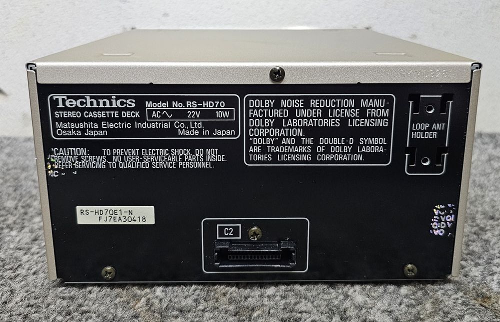 Magnetofon / Deck Technics RS-HD70