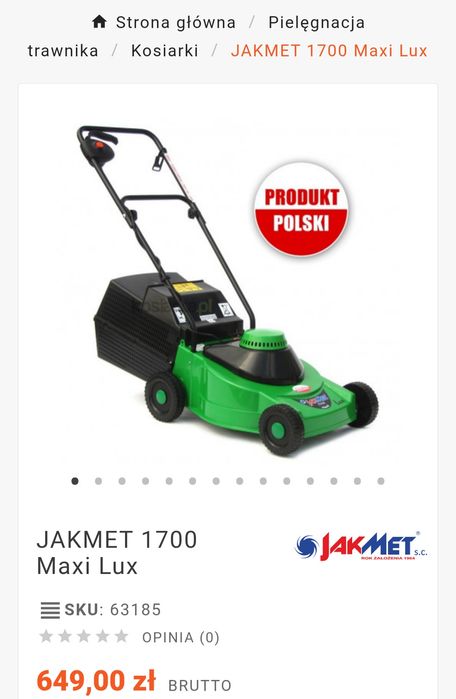 Kosiarka elektryczna 1700 W